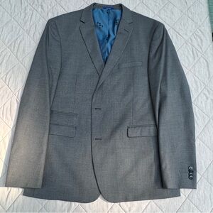 Vince Camuto Grey Slim Fit Suit 44L 34x30